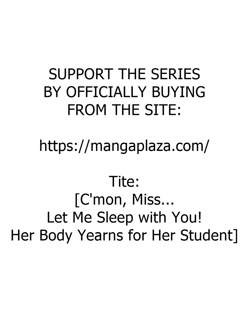 C'mon, Miss... Let Me Sleep with You! Her Body Yearns for Her Student Chapter 1 - page 2