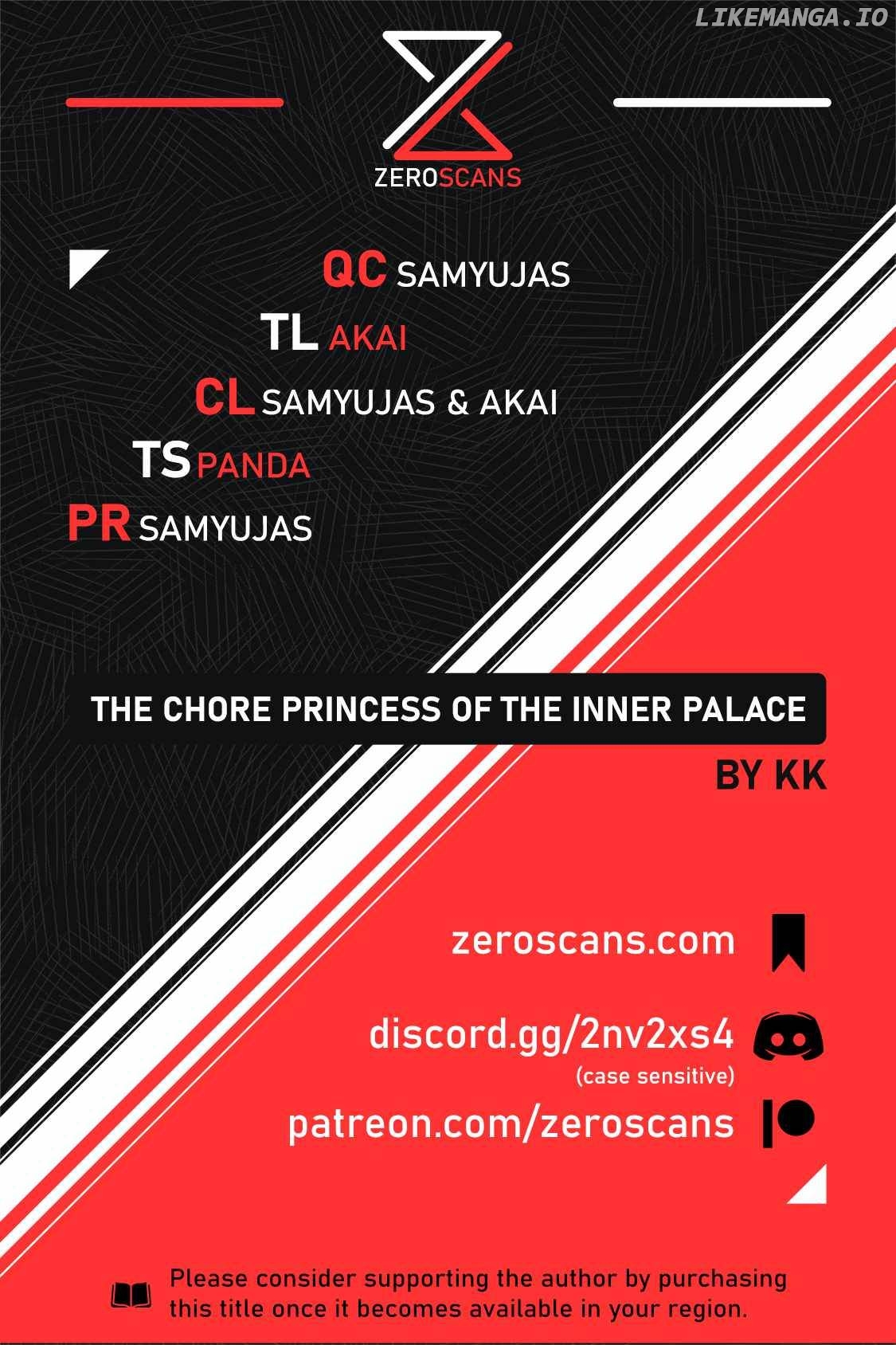 The Chore Princess of the Inner Palace Chapter 1 - page 1