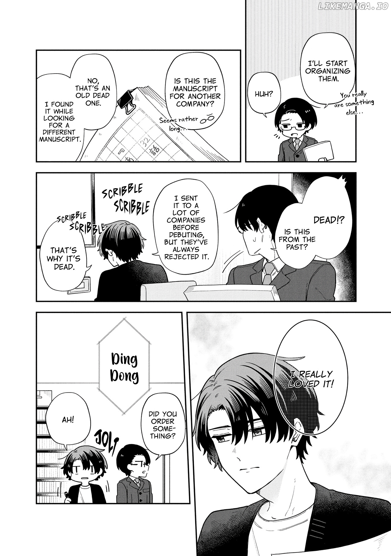 Zense de Koroshita Aite no Tantou Henshuu ni Narimashita chapter 10 - page 8
