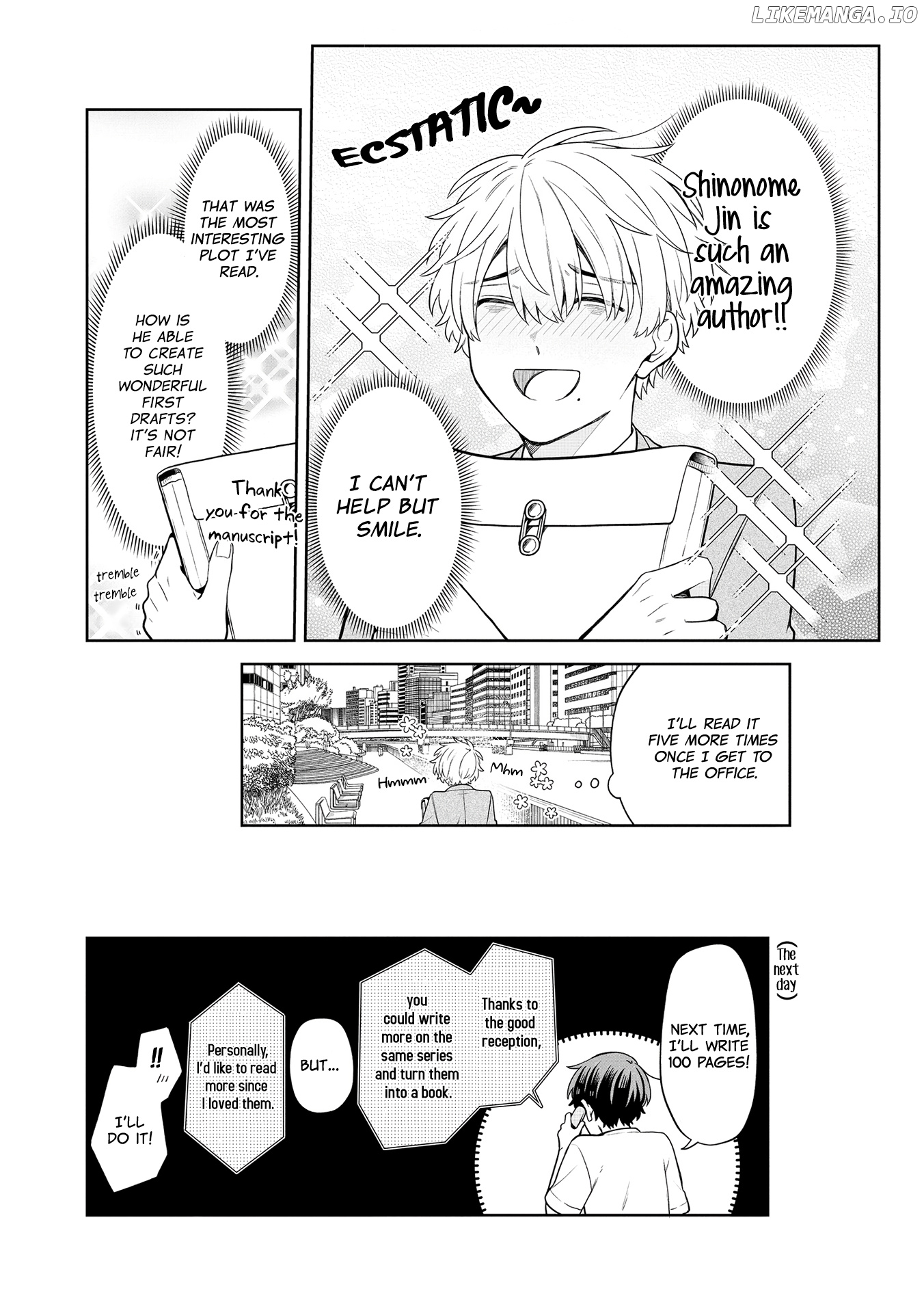 Zense de Koroshita Aite no Tantou Henshuu ni Narimashita chapter 2 - page 13