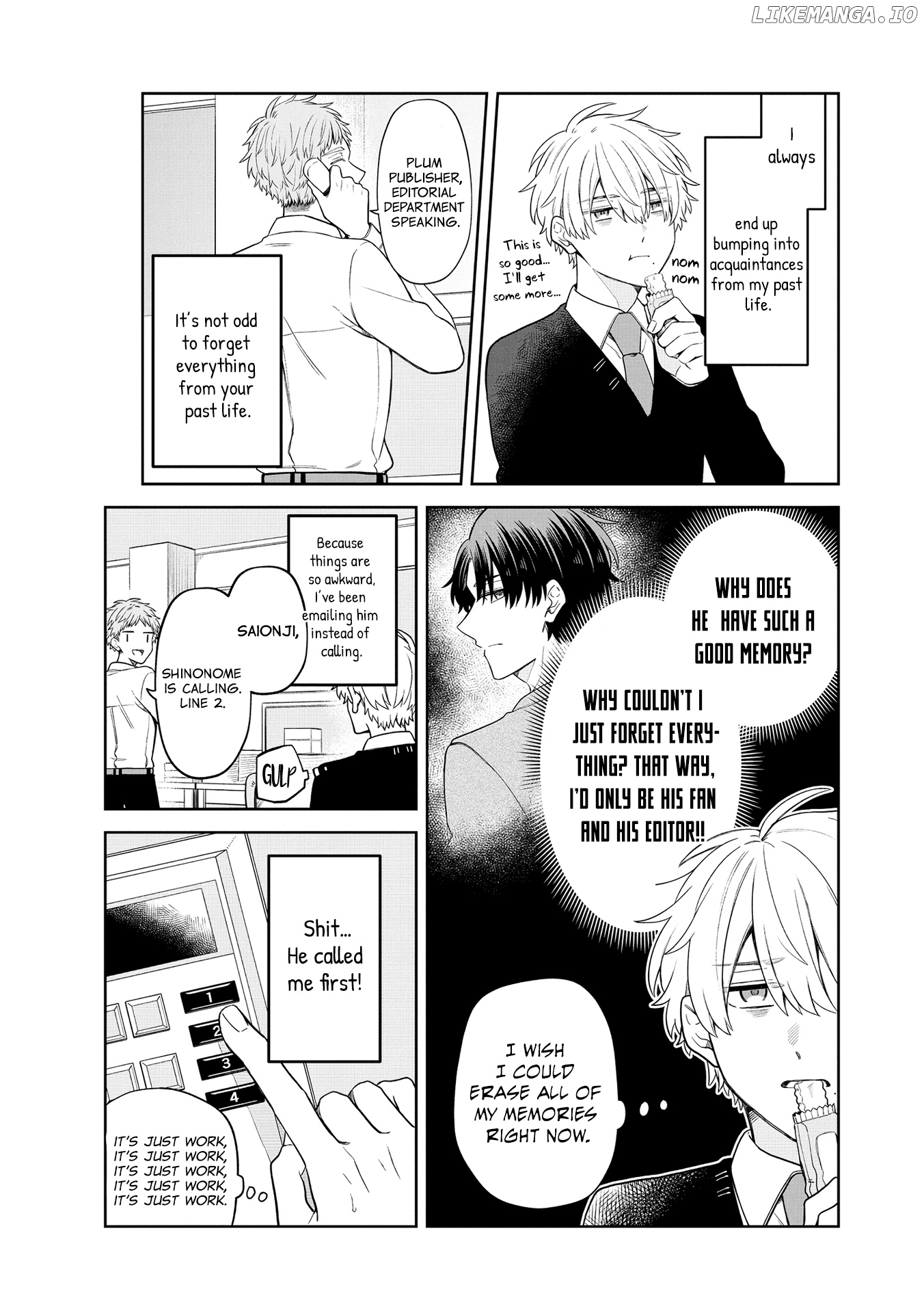 Zense de Koroshita Aite no Tantou Henshuu ni Narimashita chapter 2 - page 4