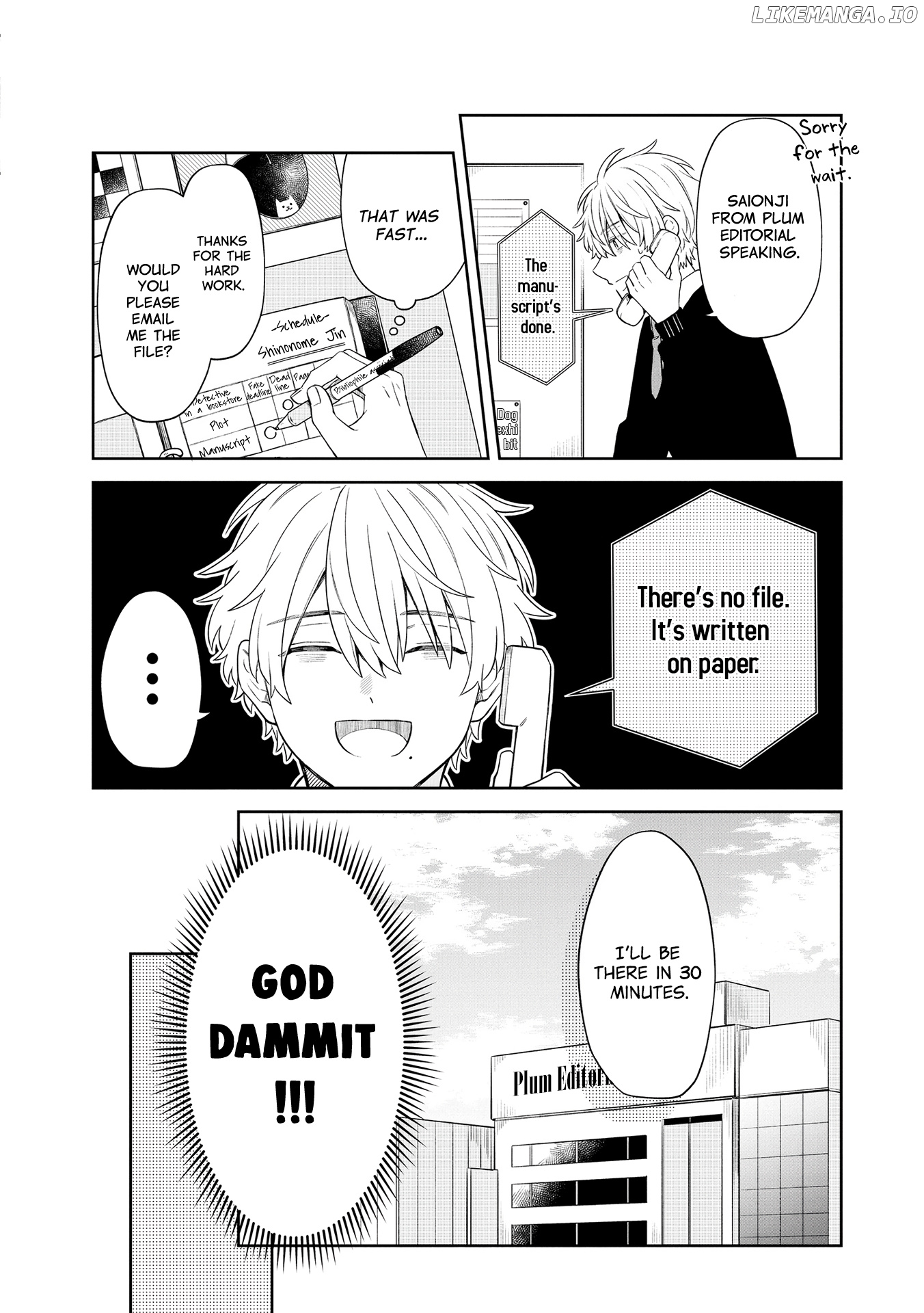Zense de Koroshita Aite no Tantou Henshuu ni Narimashita chapter 2 - page 5
