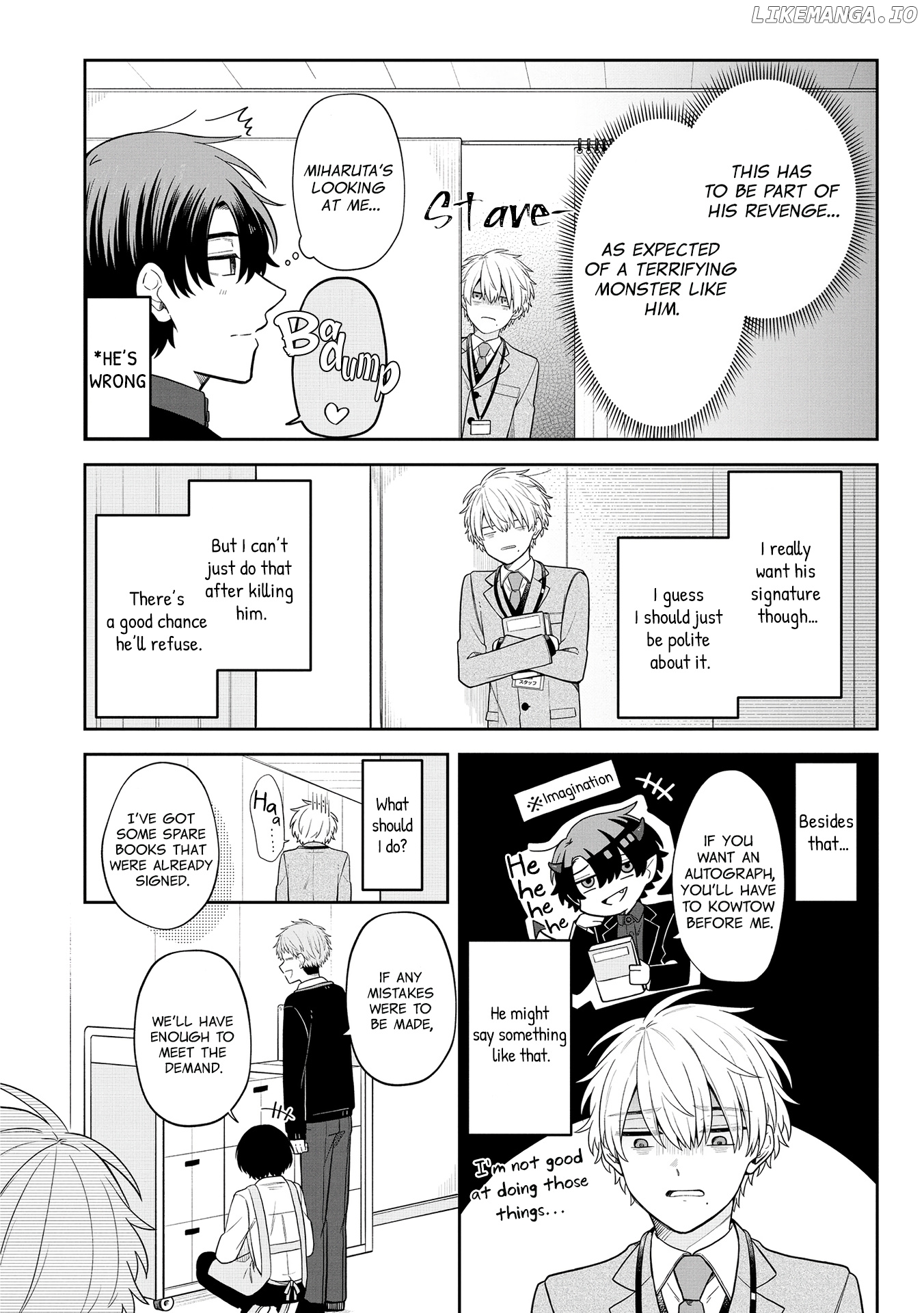 Zense de Koroshita Aite no Tantou Henshuu ni Narimashita chapter 4 - page 5