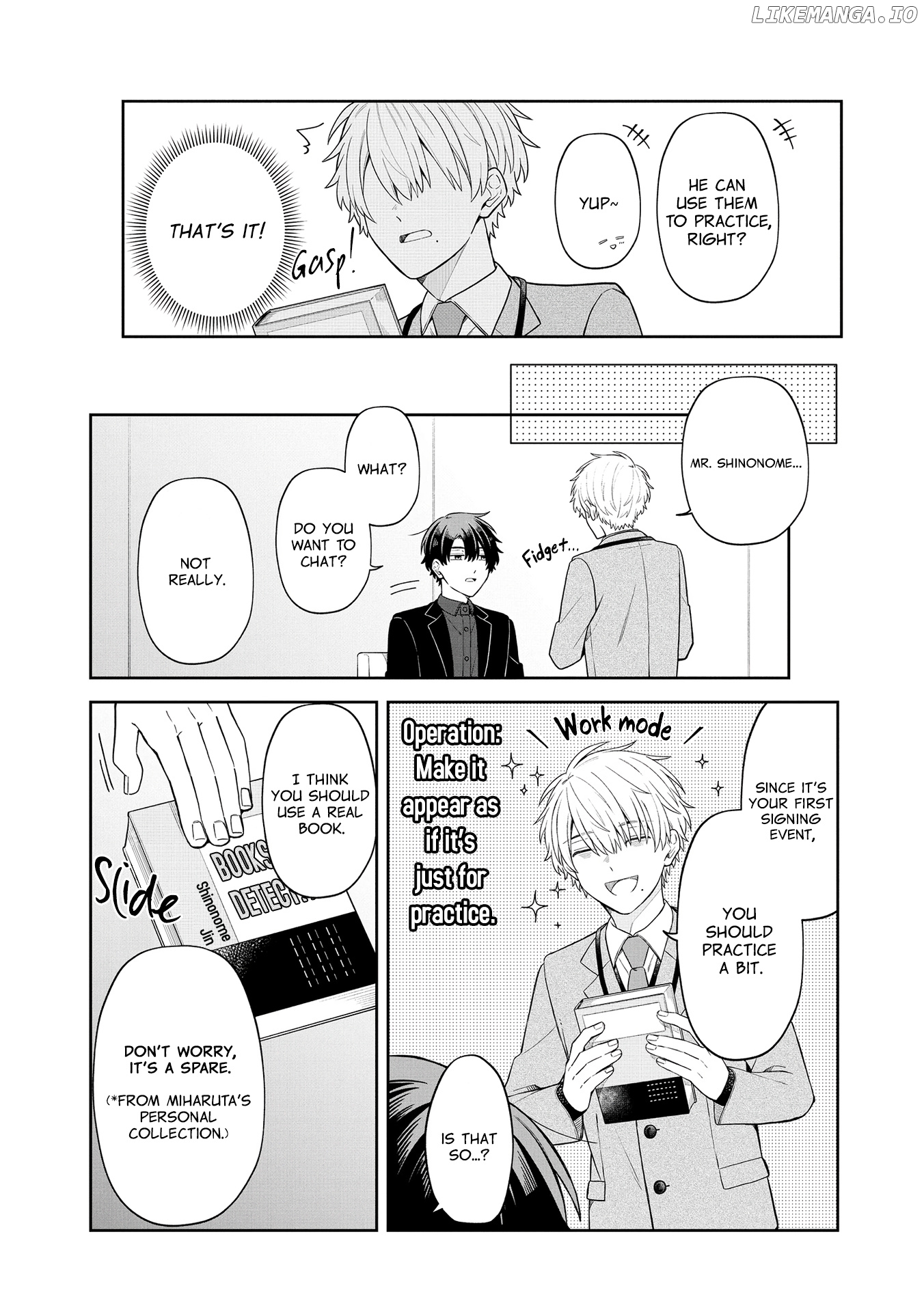 Zense de Koroshita Aite no Tantou Henshuu ni Narimashita chapter 4 - page 6