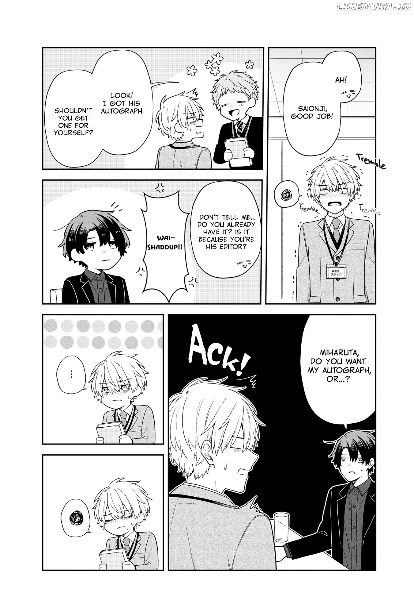 Zense de Koroshita Aite no Tantou Henshuu ni Narimashita chapter 5 - page 7