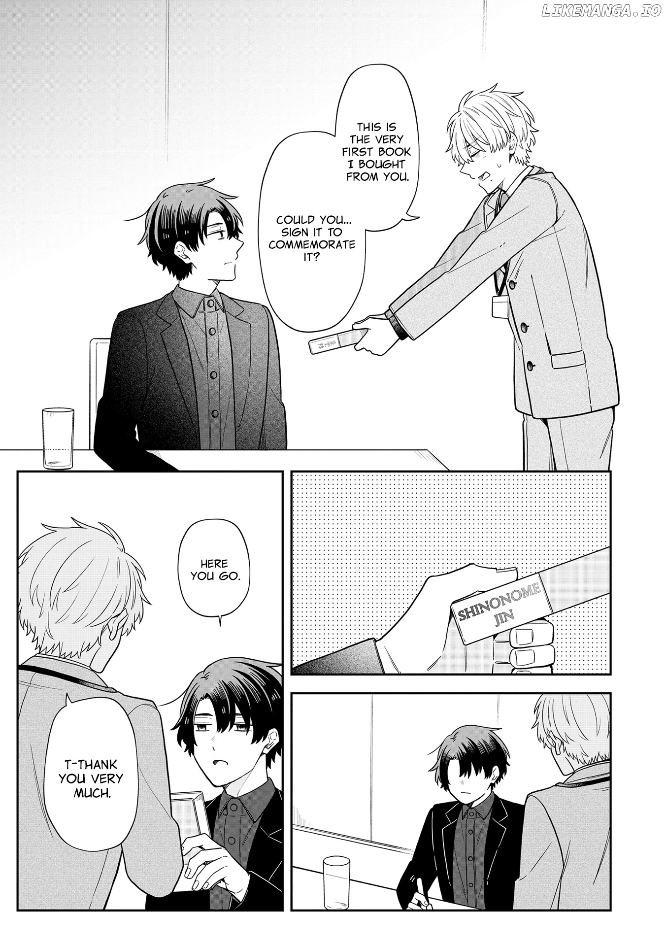 Zense de Koroshita Aite no Tantou Henshuu ni Narimashita chapter 5 - page 8