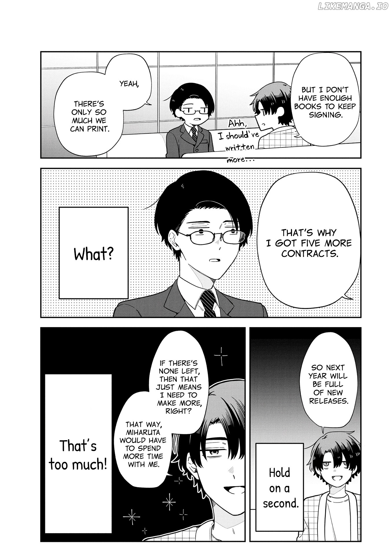 Zense de Koroshita Aite no Tantou Henshuu ni Narimashita chapter 6 - page 4