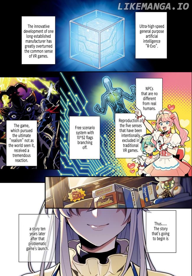 Kyuukyoku Shinka shita Full Dive RPG ga Genjitsu yori mo Kusoge Dattara Chapter 1 - page 3