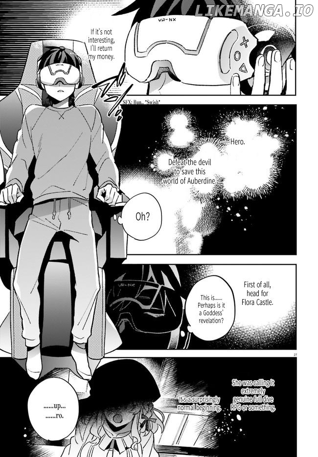 Kyuukyoku Shinka shita Full Dive RPG ga Genjitsu yori mo Kusoge Dattara Chapter 1 - page 26