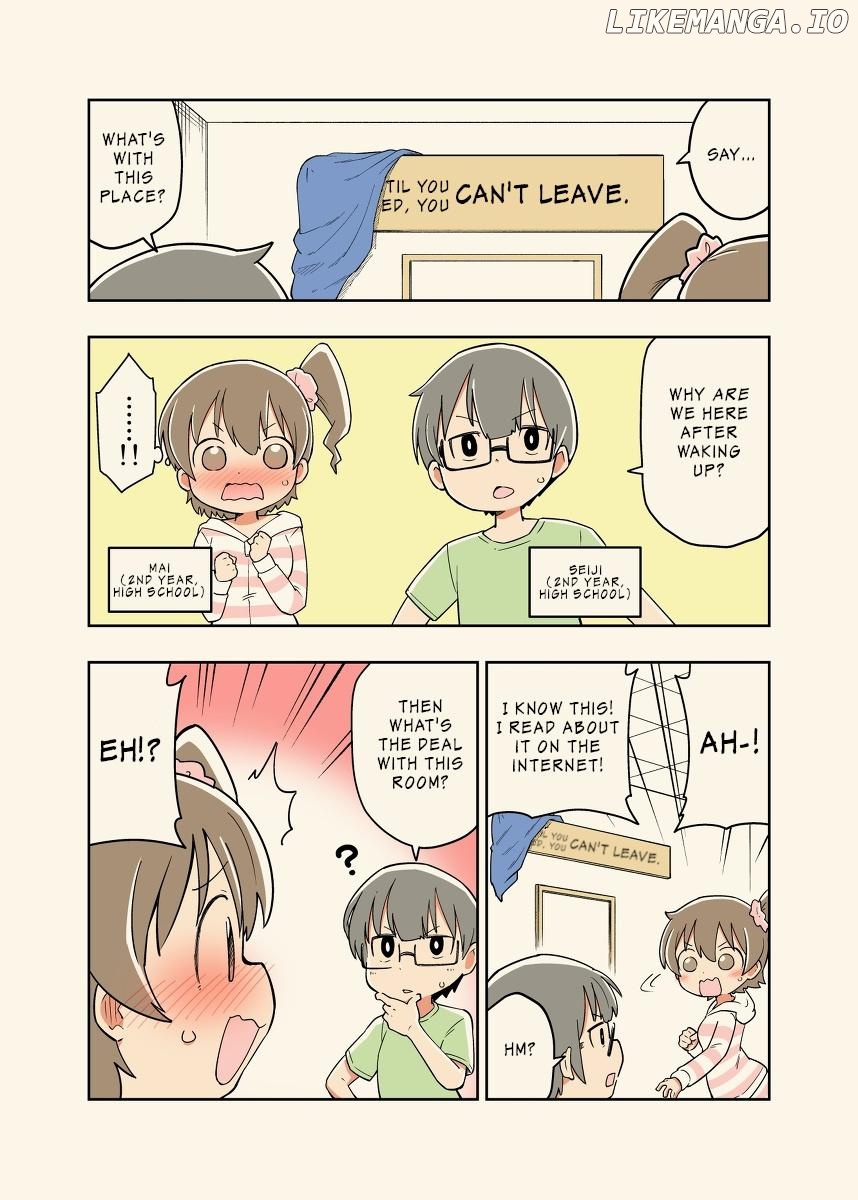 A Pair Of Childhood Friends Who Were Put Into One Of "those" Rooms Chapter 1 - page 1
