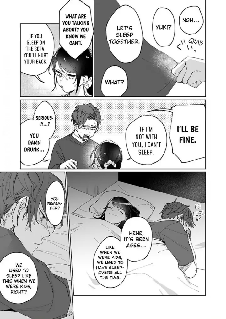 Doukyo shitara, byo de Taberaremashita. ―Shuchaku-kei Osananajimi no Hageshime Ecchi― Chapter 1 - page 13