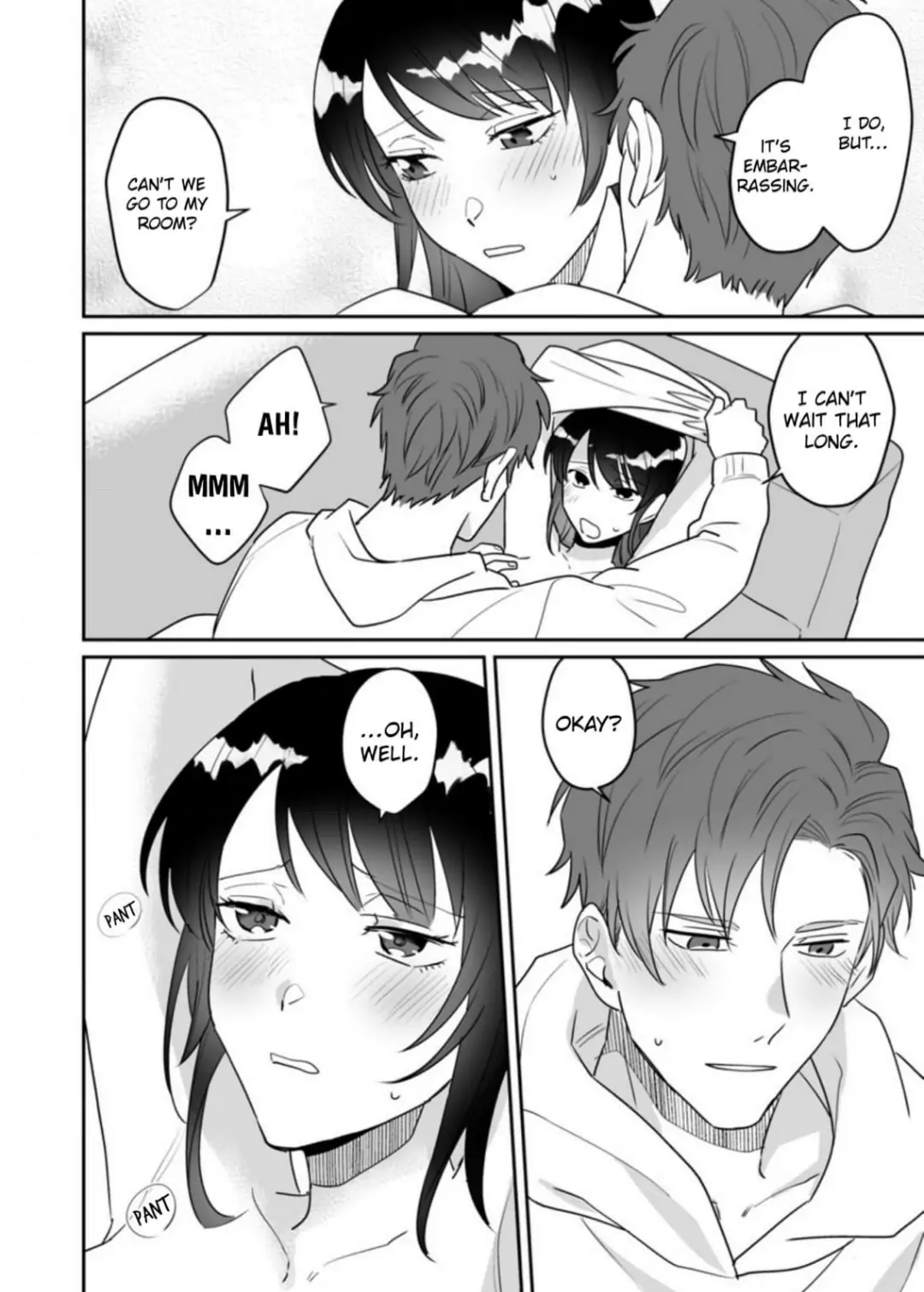 Doukyo shitara, byo de Taberaremashita. ―Shuchaku-kei Osananajimi no Hageshime Ecchi― Chapter 10 - page 4