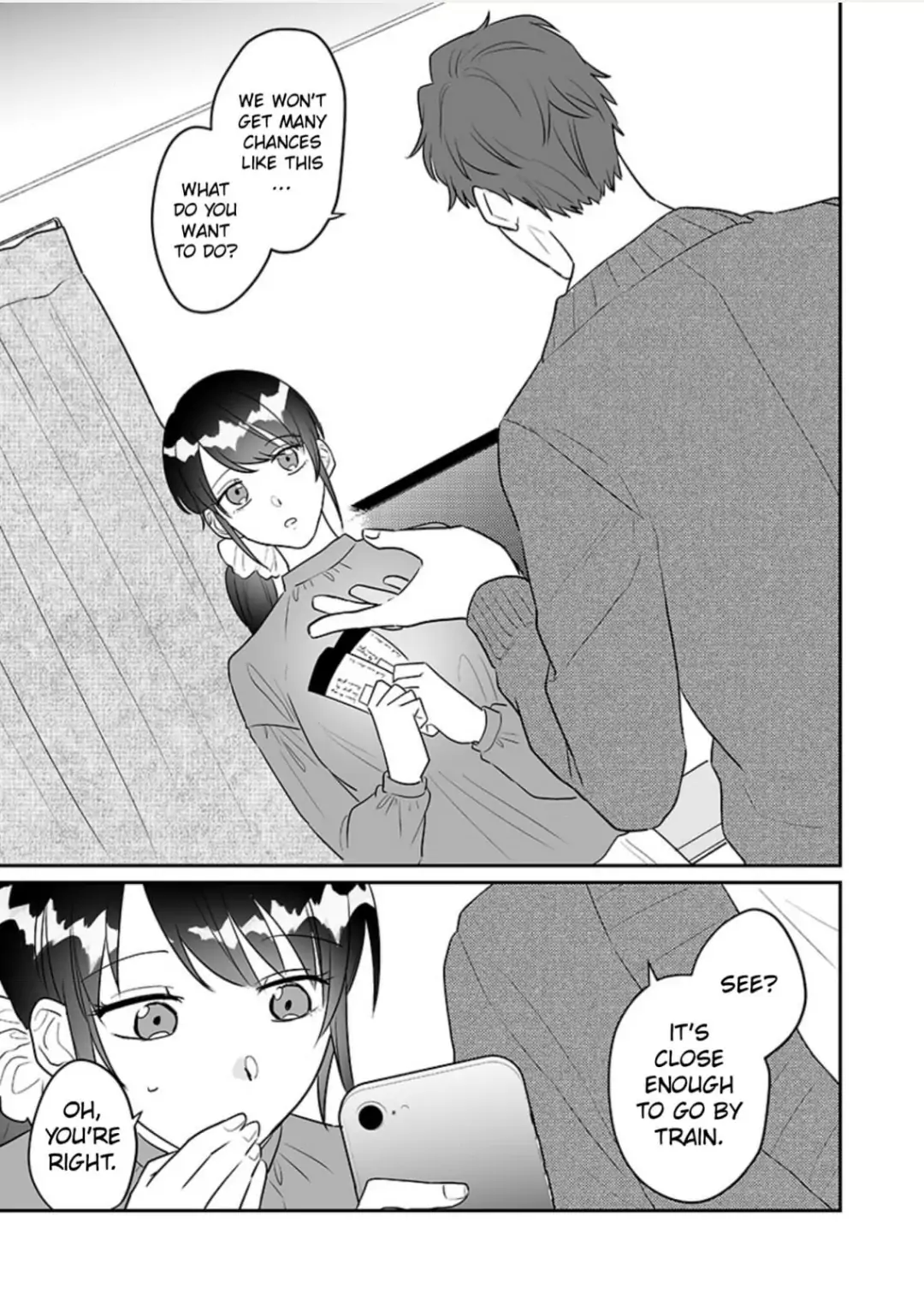 Doukyo shitara, byo de Taberaremashita. ―Shuchaku-kei Osananajimi no Hageshime Ecchi― Chapter 11 - page 1