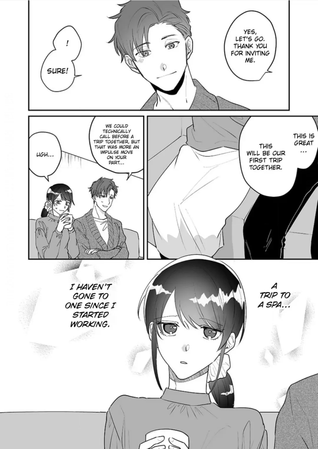 Doukyo shitara, byo de Taberaremashita. ―Shuchaku-kei Osananajimi no Hageshime Ecchi― Chapter 11 - page 4