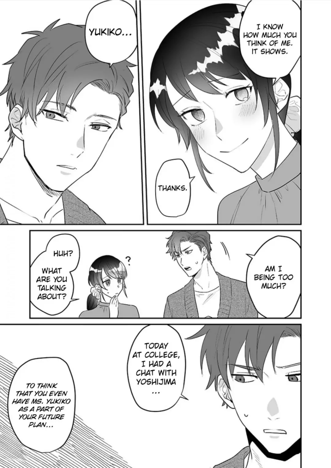 Doukyo shitara, byo de Taberaremashita. ―Shuchaku-kei Osananajimi no Hageshime Ecchi― Chapter 11 - page 7
