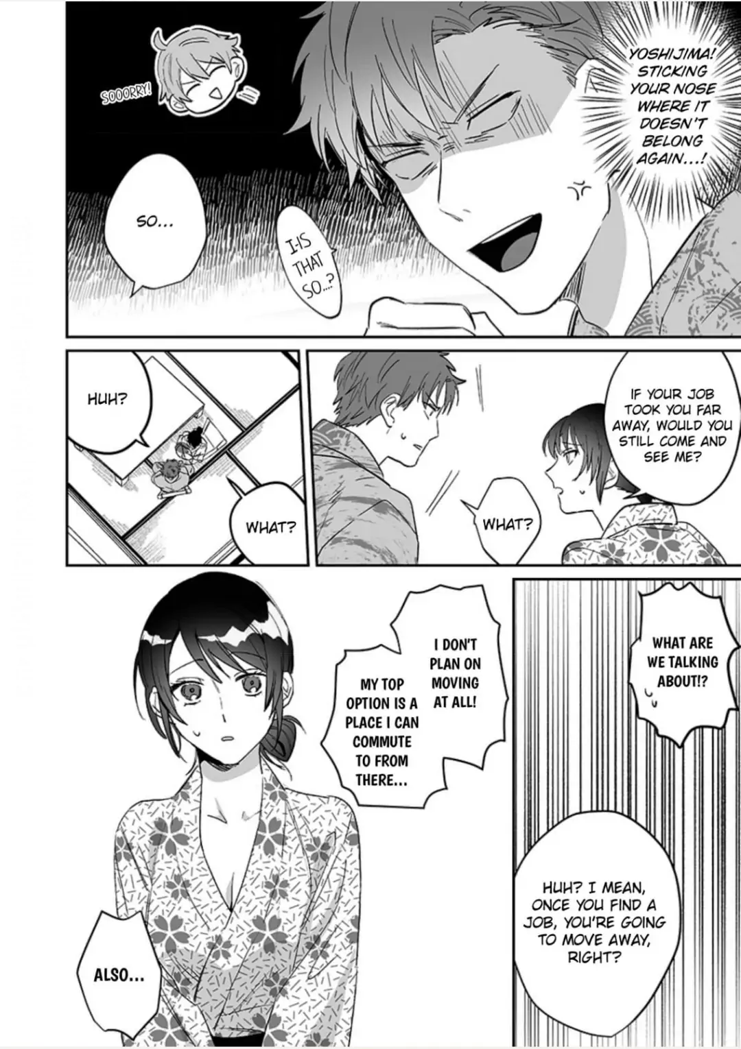Doukyo shitara, byo de Taberaremashita. ―Shuchaku-kei Osananajimi no Hageshime Ecchi― Chapter 12 - page 12