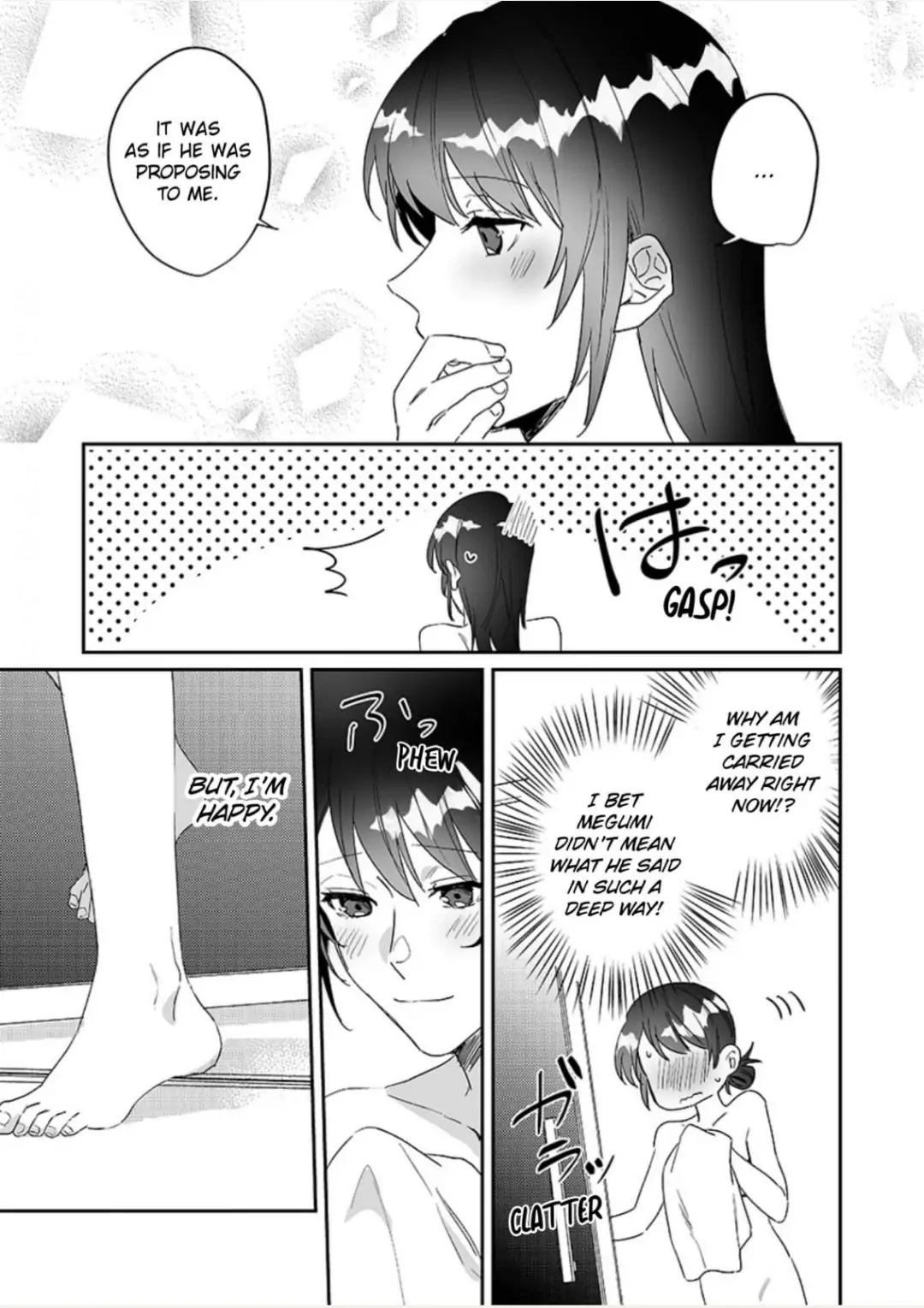 Doukyo shitara, byo de Taberaremashita. ―Shuchaku-kei Osananajimi no Hageshime Ecchi― Chapter 12 - page 19