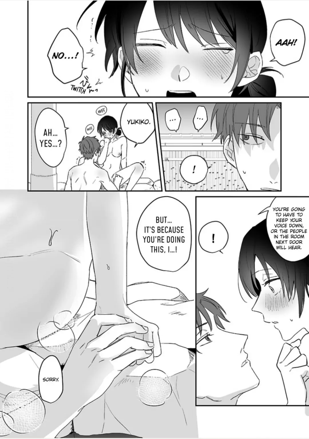 Doukyo shitara, byo de Taberaremashita. ―Shuchaku-kei Osananajimi no Hageshime Ecchi― Chapter 12 - page 4