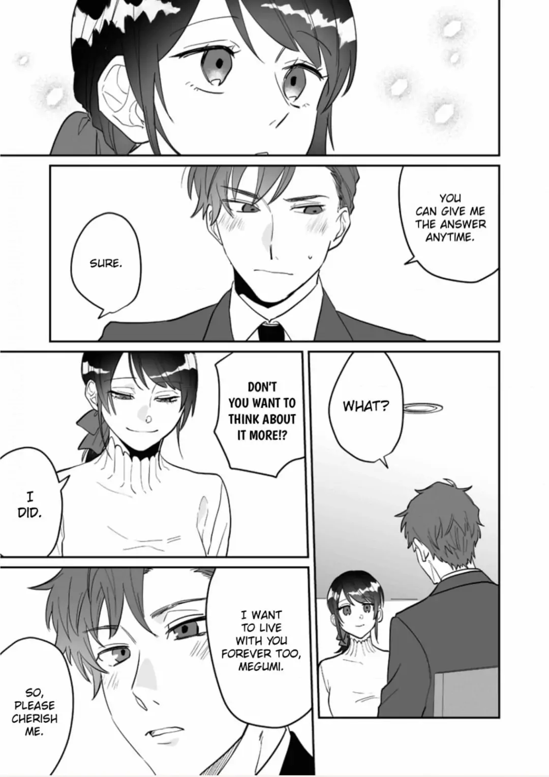 Doukyo shitara, byo de Taberaremashita. ―Shuchaku-kei Osananajimi no Hageshime Ecchi― Chapter 14 - page 13