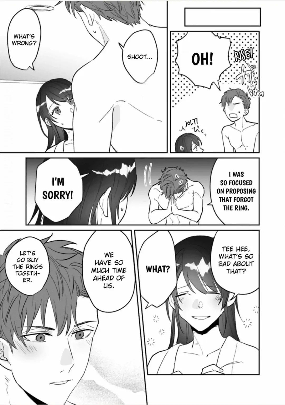 Doukyo shitara, byo de Taberaremashita. ―Shuchaku-kei Osananajimi no Hageshime Ecchi― Chapter 14 - page 21