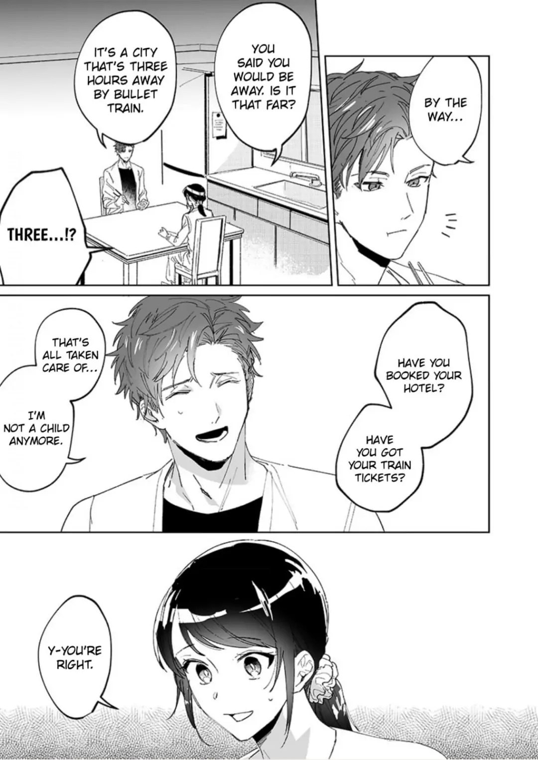 Doukyo shitara, byo de Taberaremashita. ―Shuchaku-kei Osananajimi no Hageshime Ecchi― Chapter 3 - page 9