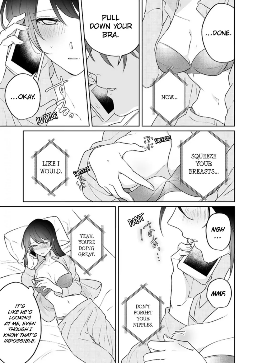 Doukyo shitara, byo de Taberaremashita. ―Shuchaku-kei Osananajimi no Hageshime Ecchi― Chapter 4 - page 13