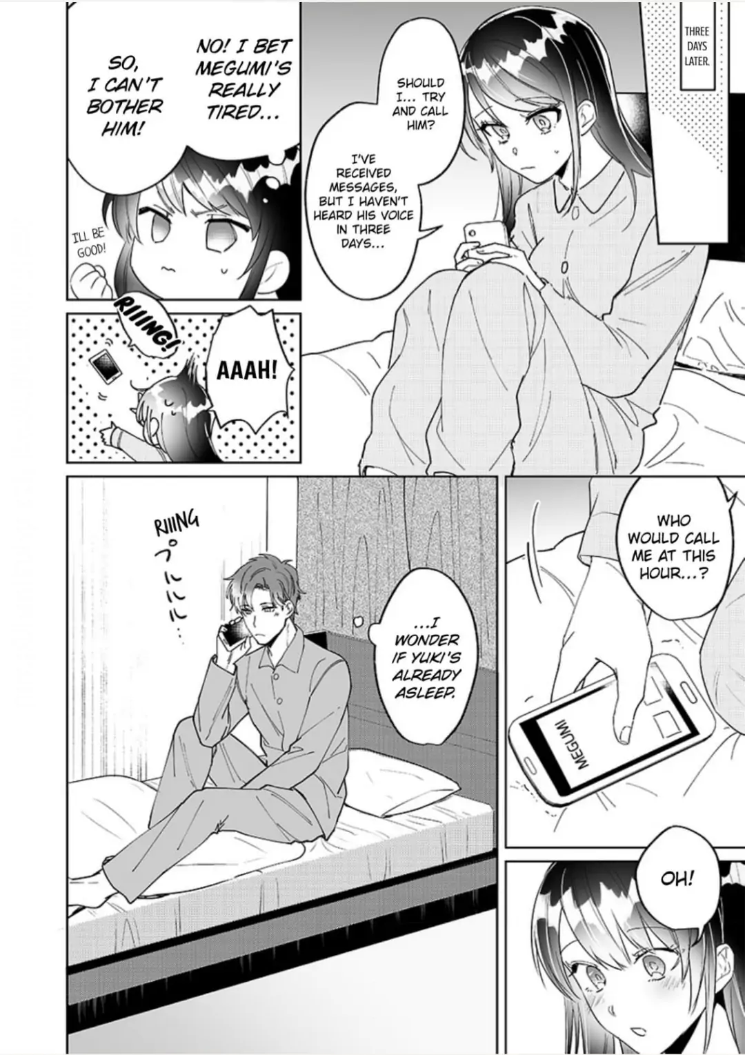 Doukyo shitara, byo de Taberaremashita. ―Shuchaku-kei Osananajimi no Hageshime Ecchi― Chapter 4 - page 8