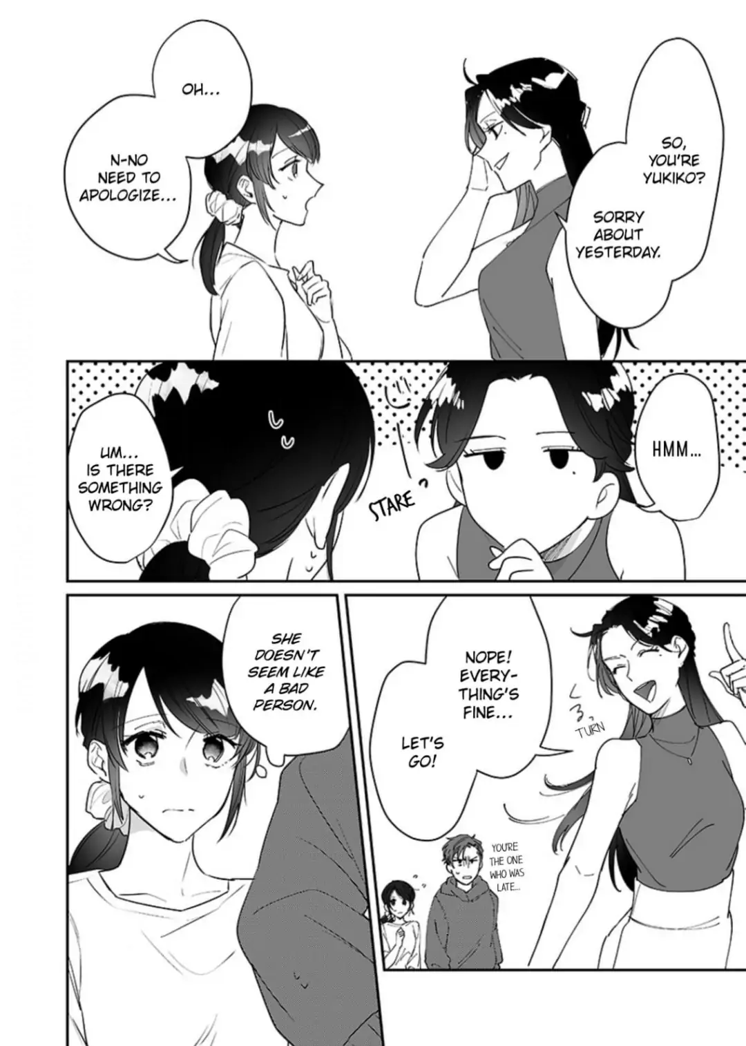Doukyo shitara, byo de Taberaremashita. ―Shuchaku-kei Osananajimi no Hageshime Ecchi― Chapter 6 - page 2