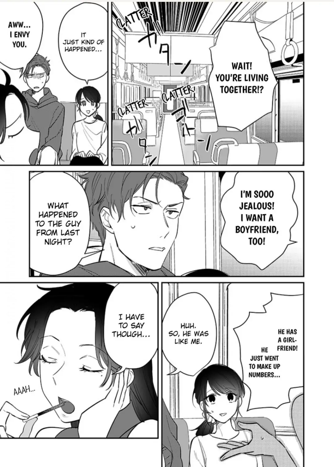 Doukyo shitara, byo de Taberaremashita. ―Shuchaku-kei Osananajimi no Hageshime Ecchi― Chapter 6 - page 3