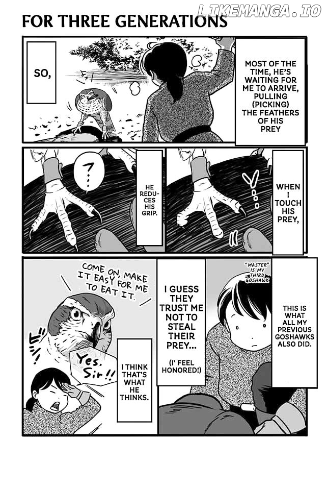Taka no shishō, kari no o jikandesu! Chapter 1 - page 8