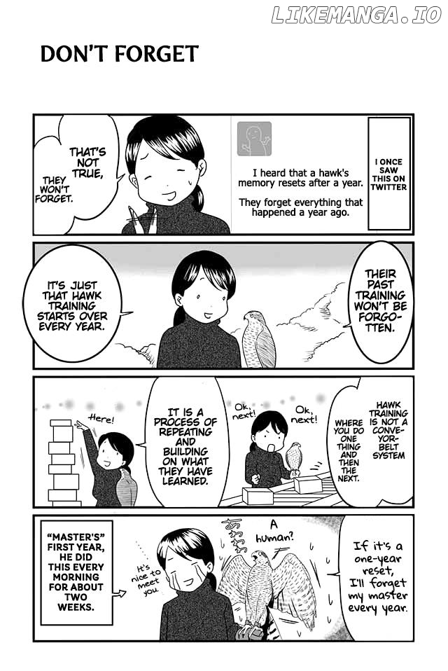Taka no shishō, kari no o jikandesu! Chapter 5 - page 1