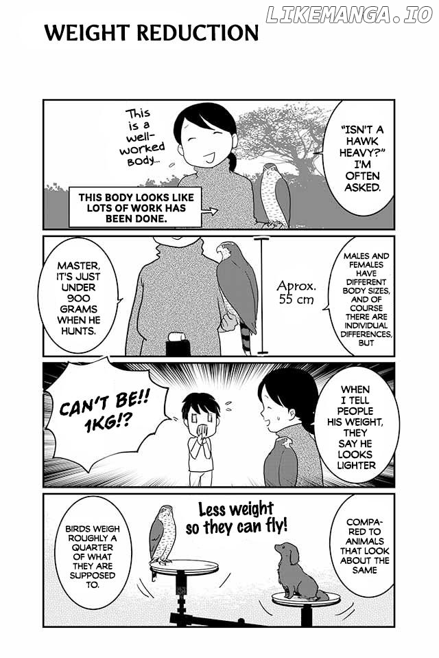 Taka no shishō, kari no o jikandesu! Chapter 9 - page 1