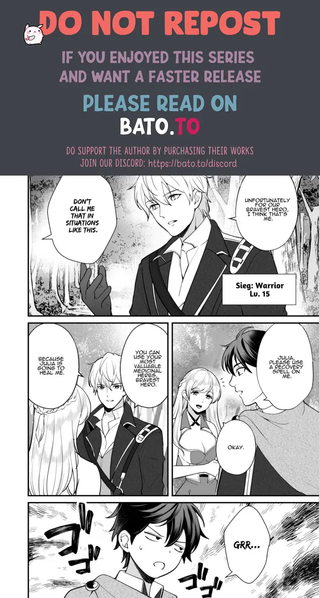 Forming a Hero's Party of Friends is a Recipe for Romantic Strife Chapter 1 - page 10