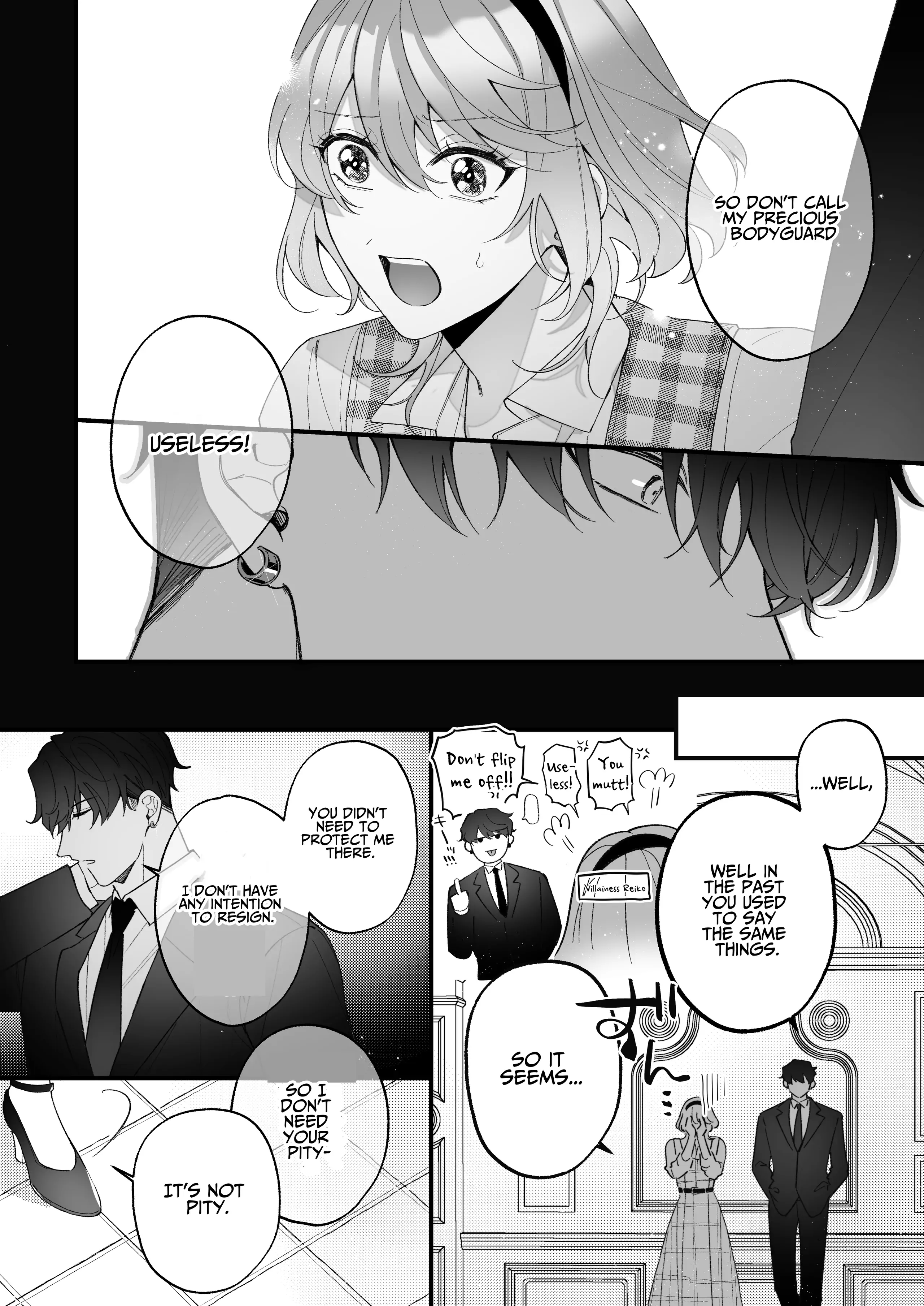 Chuuken Bodyguard ga Nisemono Reijou no Uso to Karada wo Abaku made. Chapter 1 - page 41