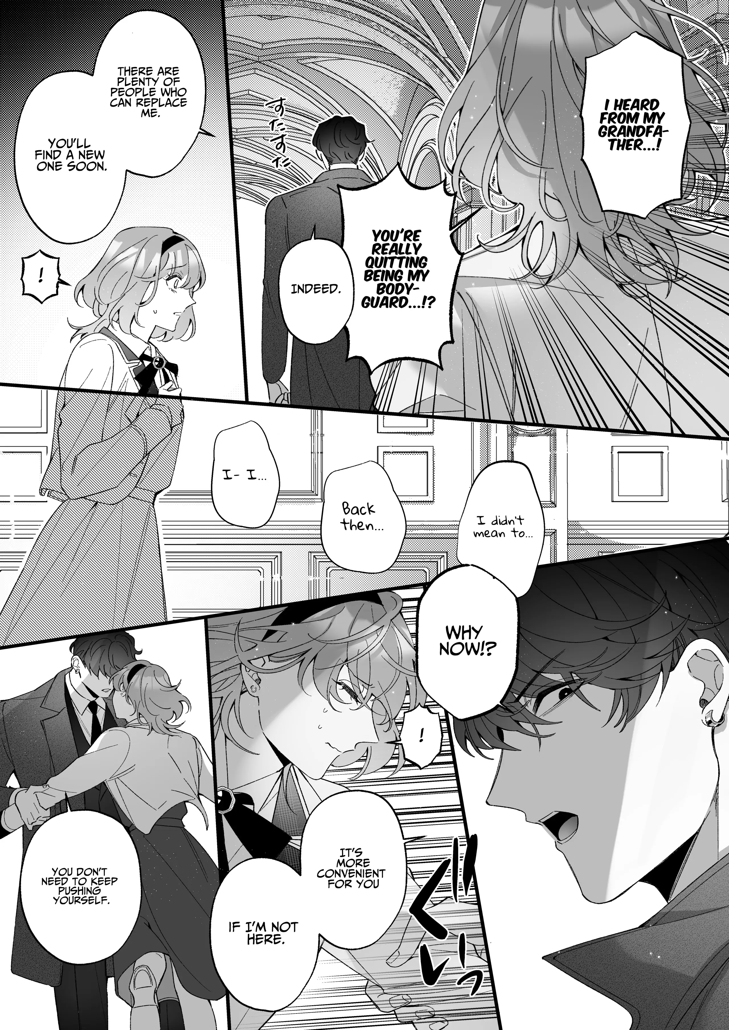 Chuuken Bodyguard ga Nisemono Reijou no Uso to Karada wo Abaku made. Chapter 1 - page 45