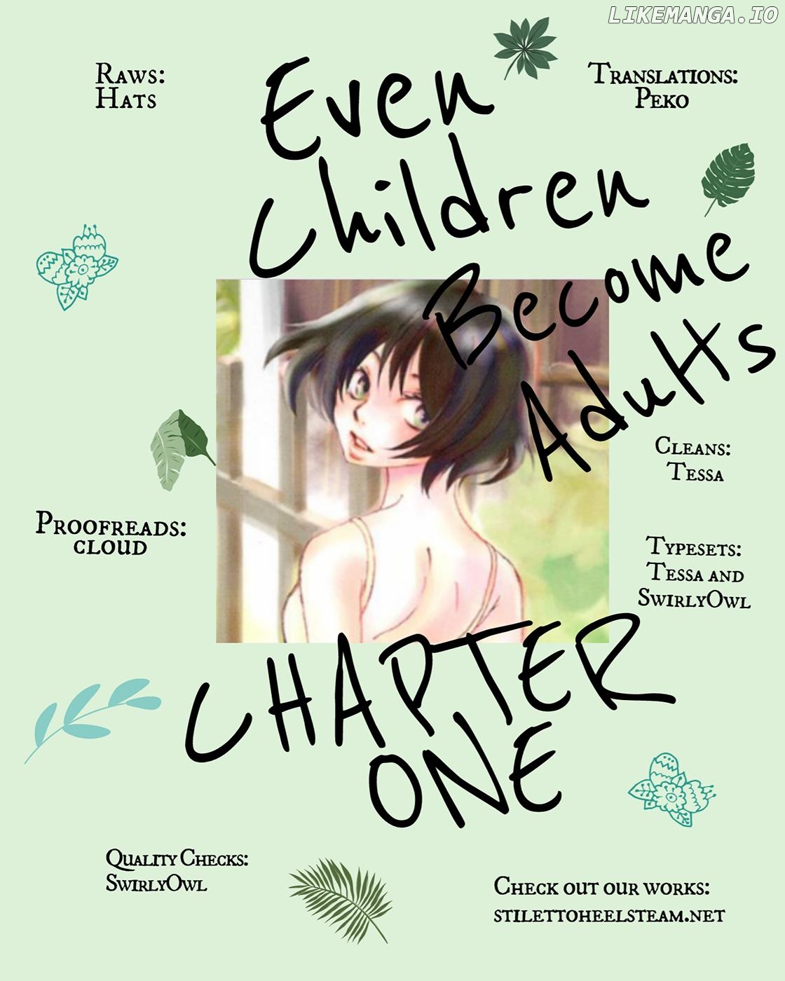 Even Children Become Adults Chapter 1 - page 1