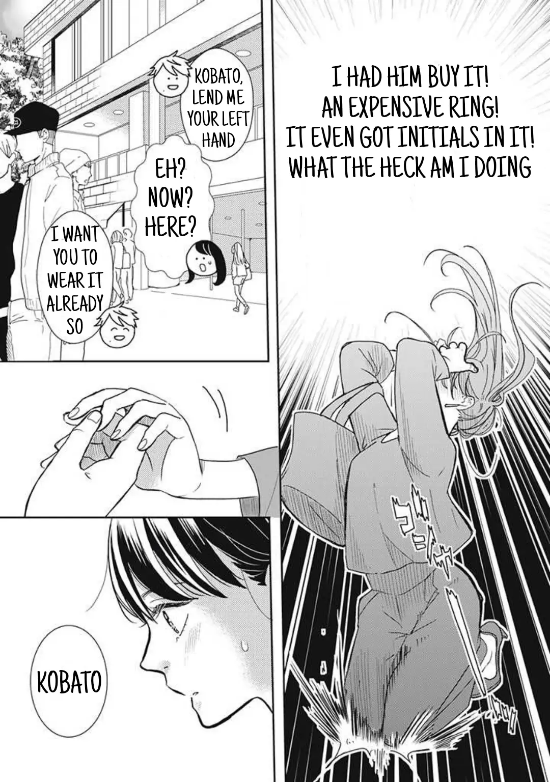 Tensei shitara Zense no Otoko Tomodachi ni Kyuukonsaremashita Chapter 6 - page 8