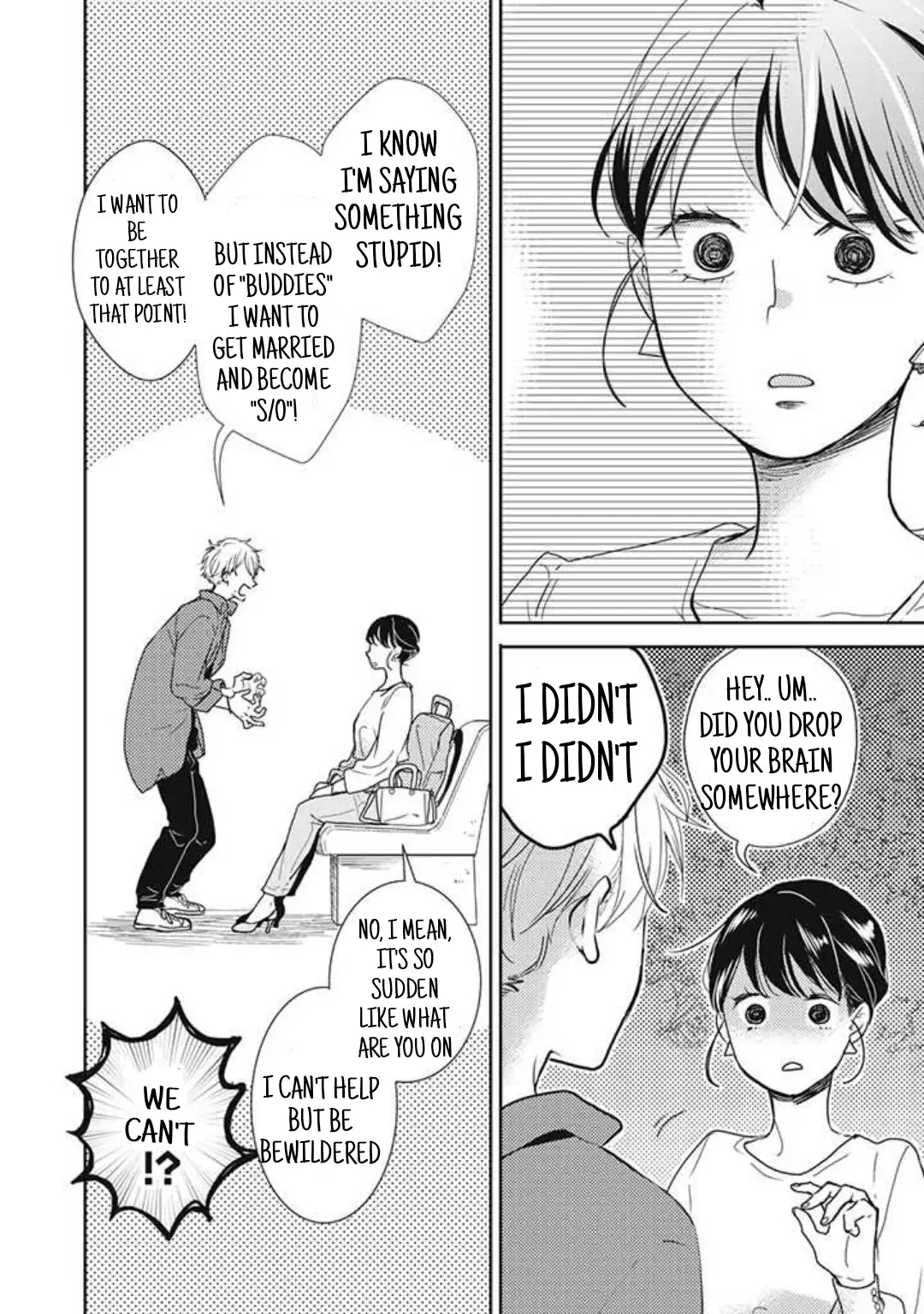 Tensei shitara Zense no Otoko Tomodachi ni Kyuukonsaremashita Chapter 4 - page 6