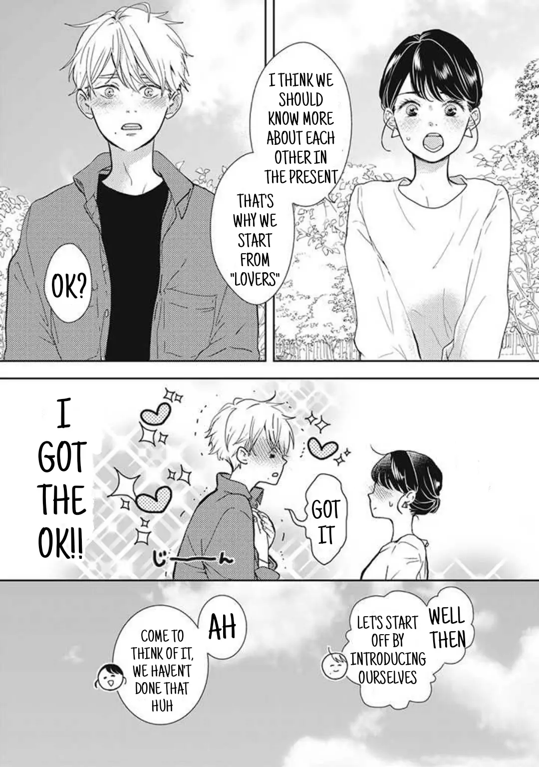 Tensei shitara Zense no Otoko Tomodachi ni Kyuukonsaremashita Chapter 4 - page 8
