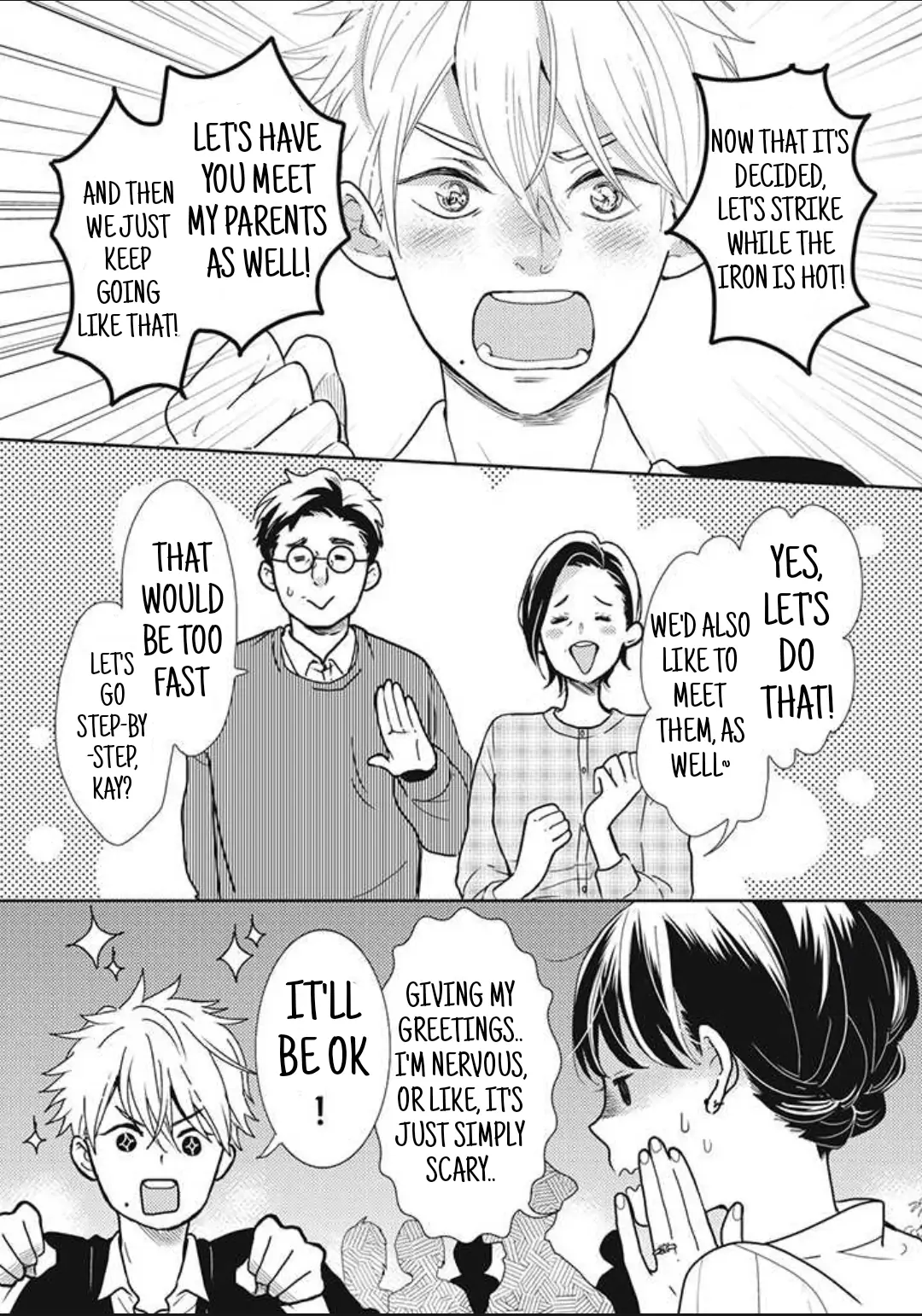 Tensei shitara Zense no Otoko Tomodachi ni Kyuukonsaremashita Chapter 16 - page 8