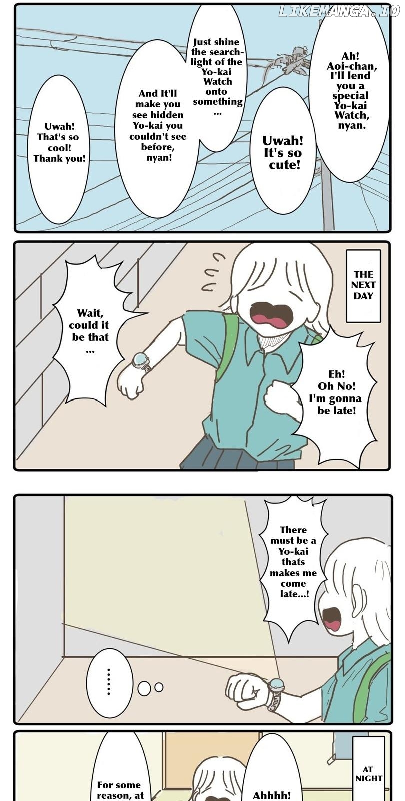 1%orange×Yo-Kai Watch♪ ~There Are Yo-Kai In My Youth!?~ Chapter 1 - page 4