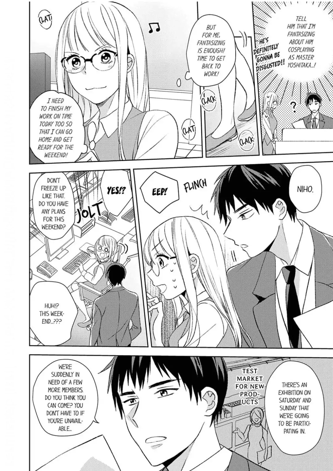 Otaku Joshi, Sanjigen ni Ochiru. - Senpai, Sono Osu-gao wa Touto Sugimasu Chapter 1 - page 12