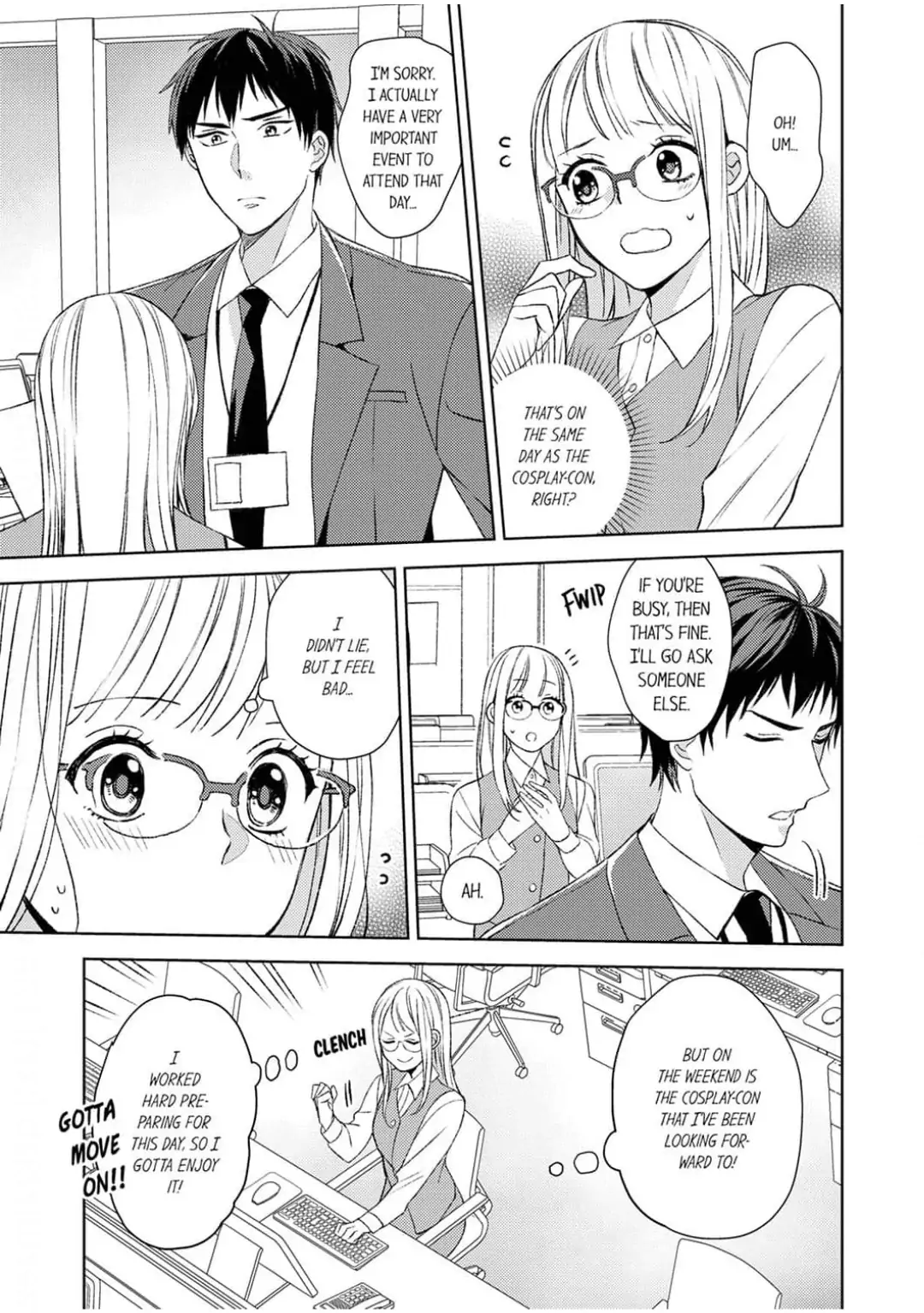 Otaku Joshi, Sanjigen ni Ochiru. - Senpai, Sono Osu-gao wa Touto Sugimasu Chapter 1 - page 13