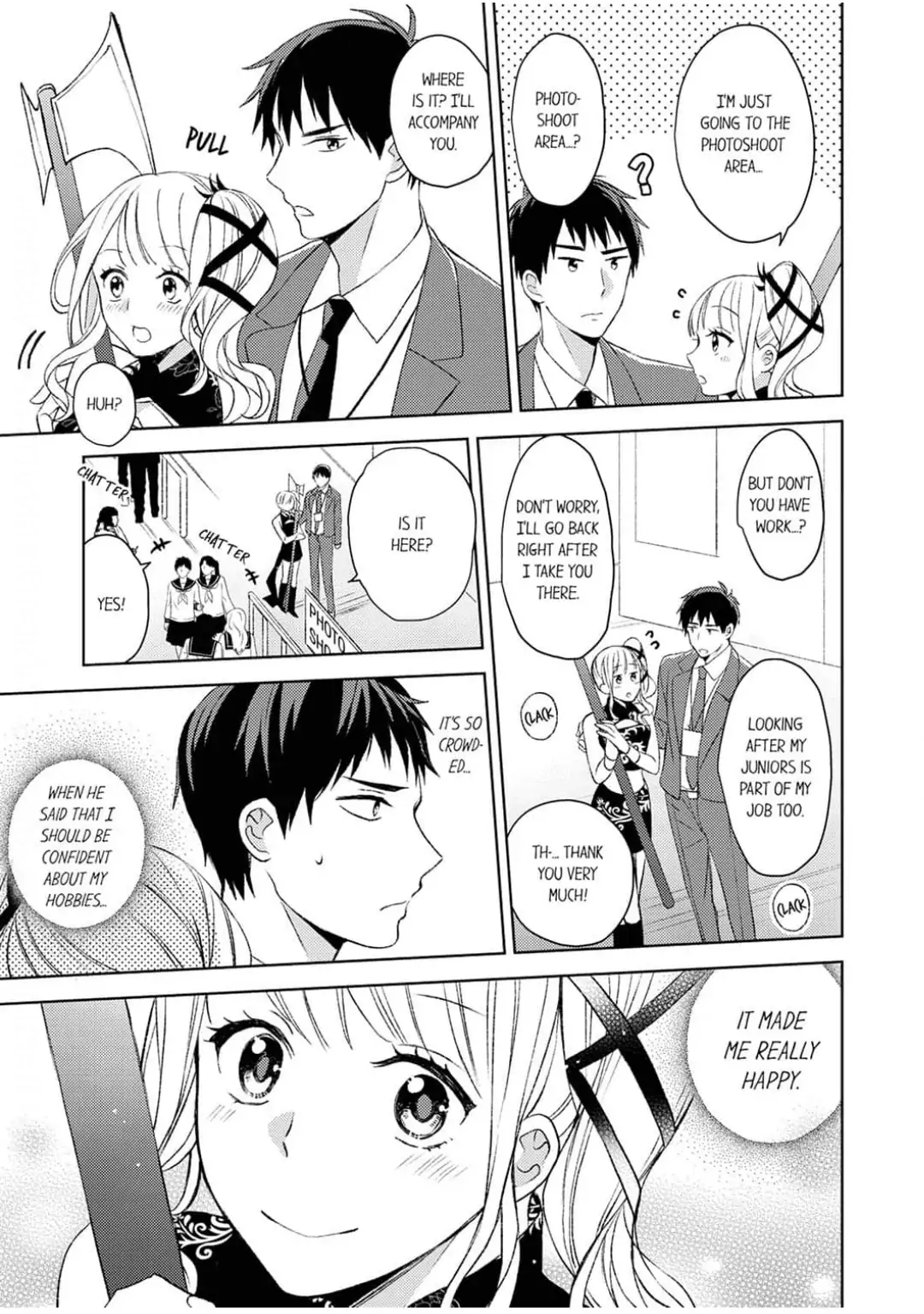Otaku Joshi, Sanjigen ni Ochiru. - Senpai, Sono Osu-gao wa Touto Sugimasu Chapter 1 - page 21