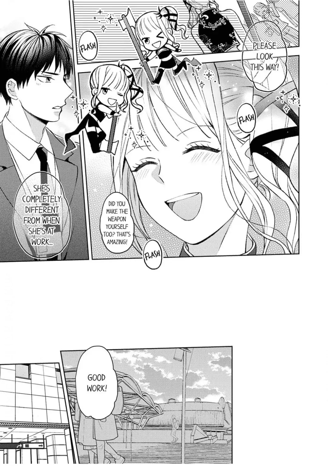 Otaku Joshi, Sanjigen ni Ochiru. - Senpai, Sono Osu-gao wa Touto Sugimasu Chapter 1 - page 23