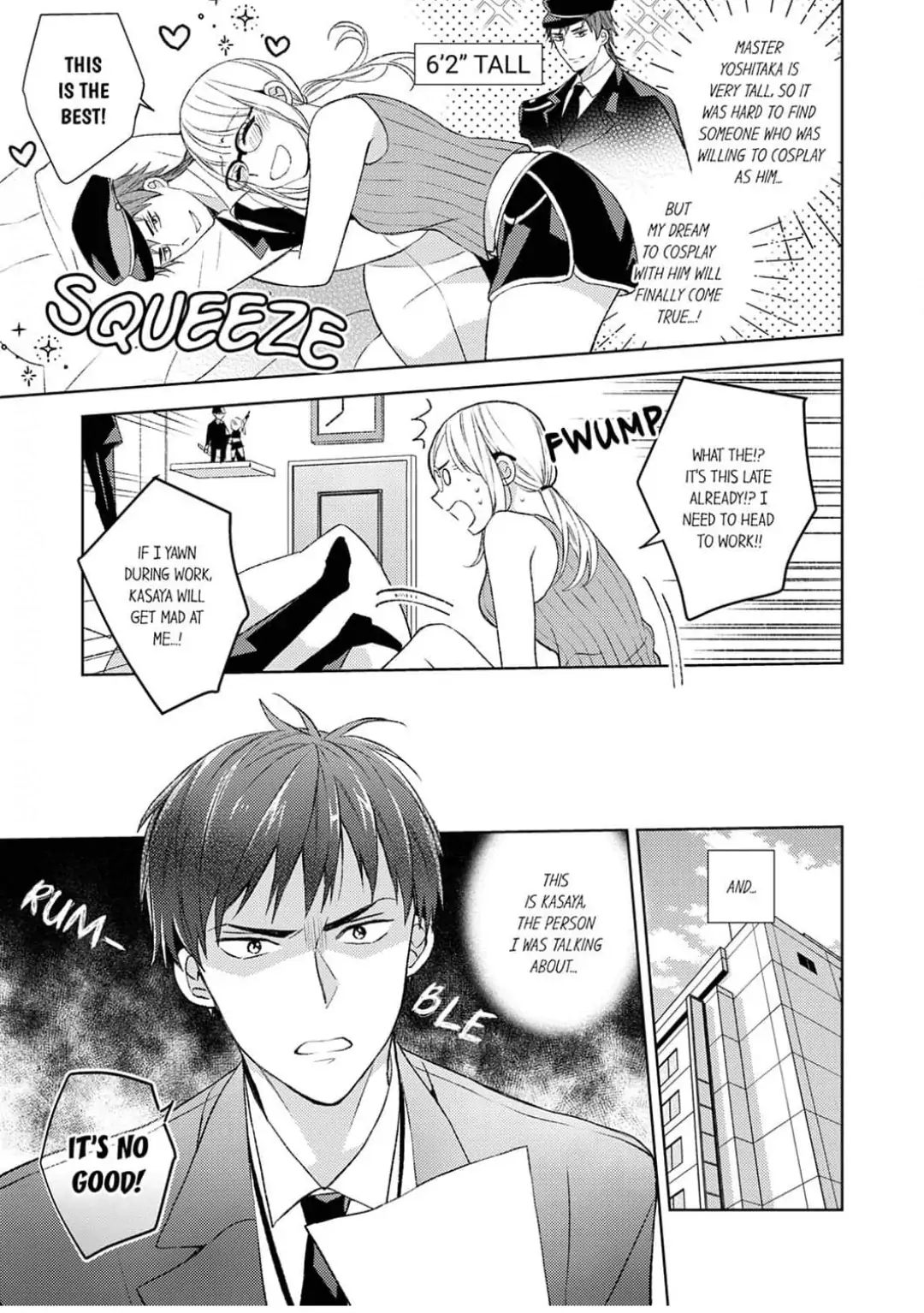 Otaku Joshi, Sanjigen ni Ochiru. - Senpai, Sono Osu-gao wa Touto Sugimasu Chapter 1 - page 9