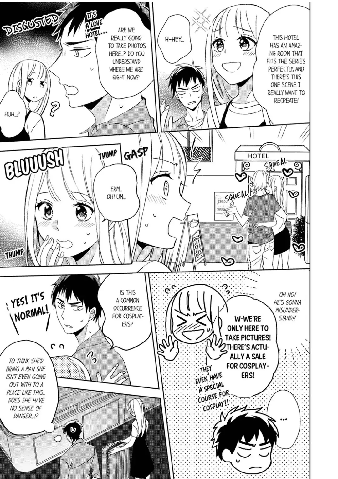 Otaku Joshi, Sanjigen ni Ochiru. - Senpai, Sono Osu-gao wa Touto Sugimasu Chapter 2 - page 11