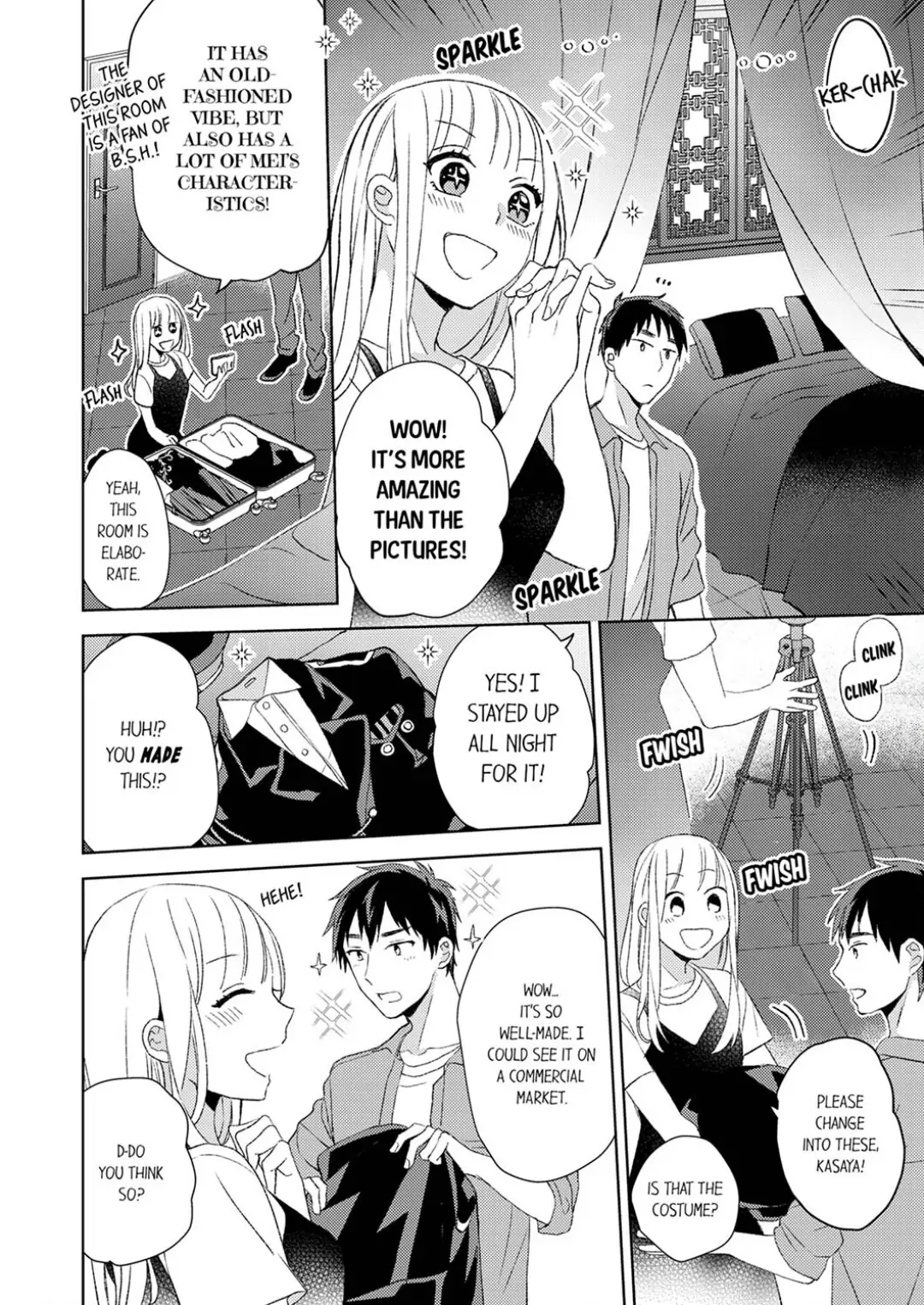 Otaku Joshi, Sanjigen ni Ochiru. - Senpai, Sono Osu-gao wa Touto Sugimasu Chapter 2 - page 12