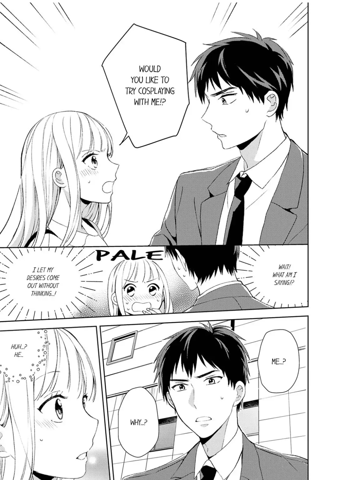 Otaku Joshi, Sanjigen ni Ochiru. - Senpai, Sono Osu-gao wa Touto Sugimasu Chapter 2 - page 3