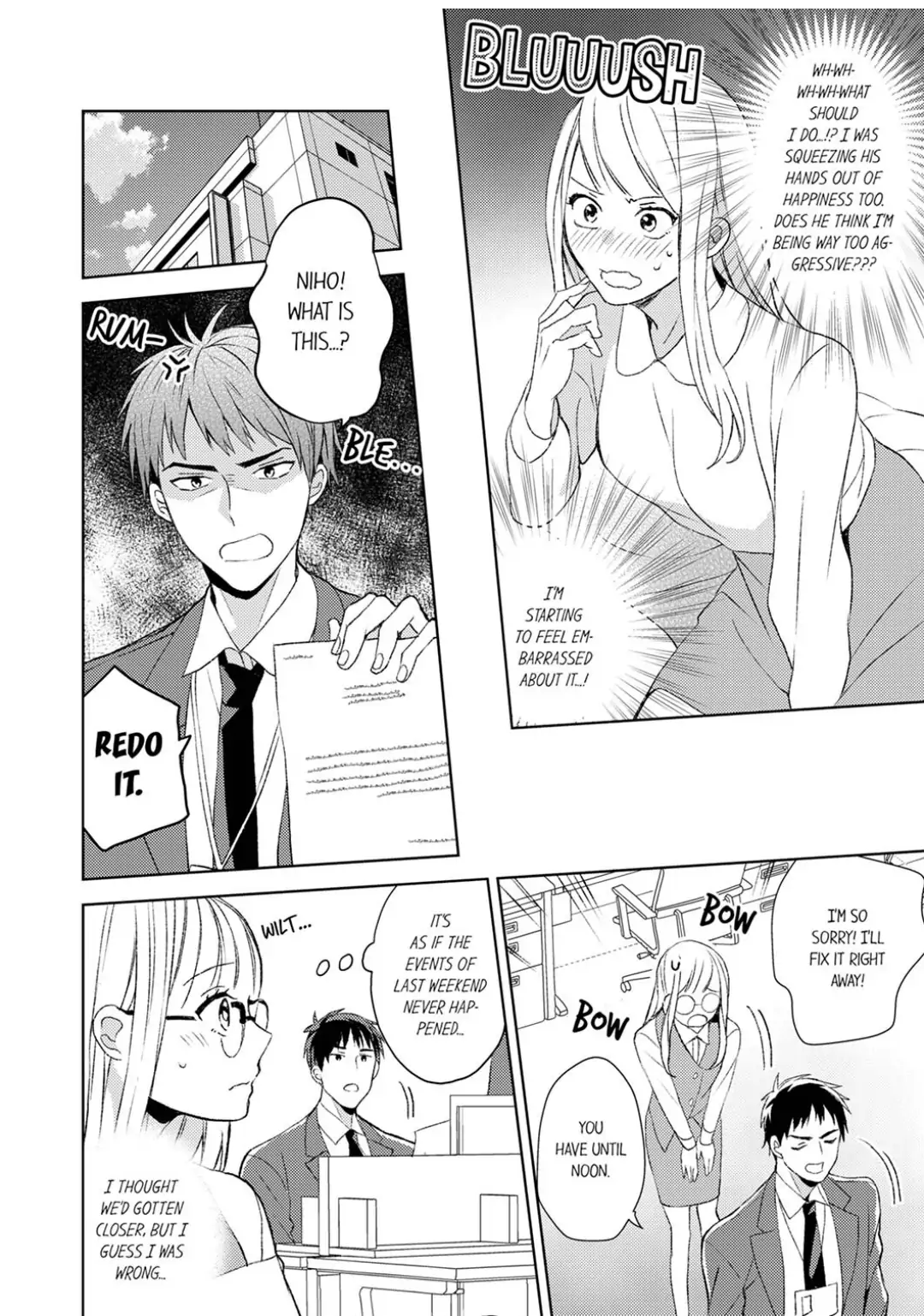 Otaku Joshi, Sanjigen ni Ochiru. - Senpai, Sono Osu-gao wa Touto Sugimasu Chapter 2 - page 8